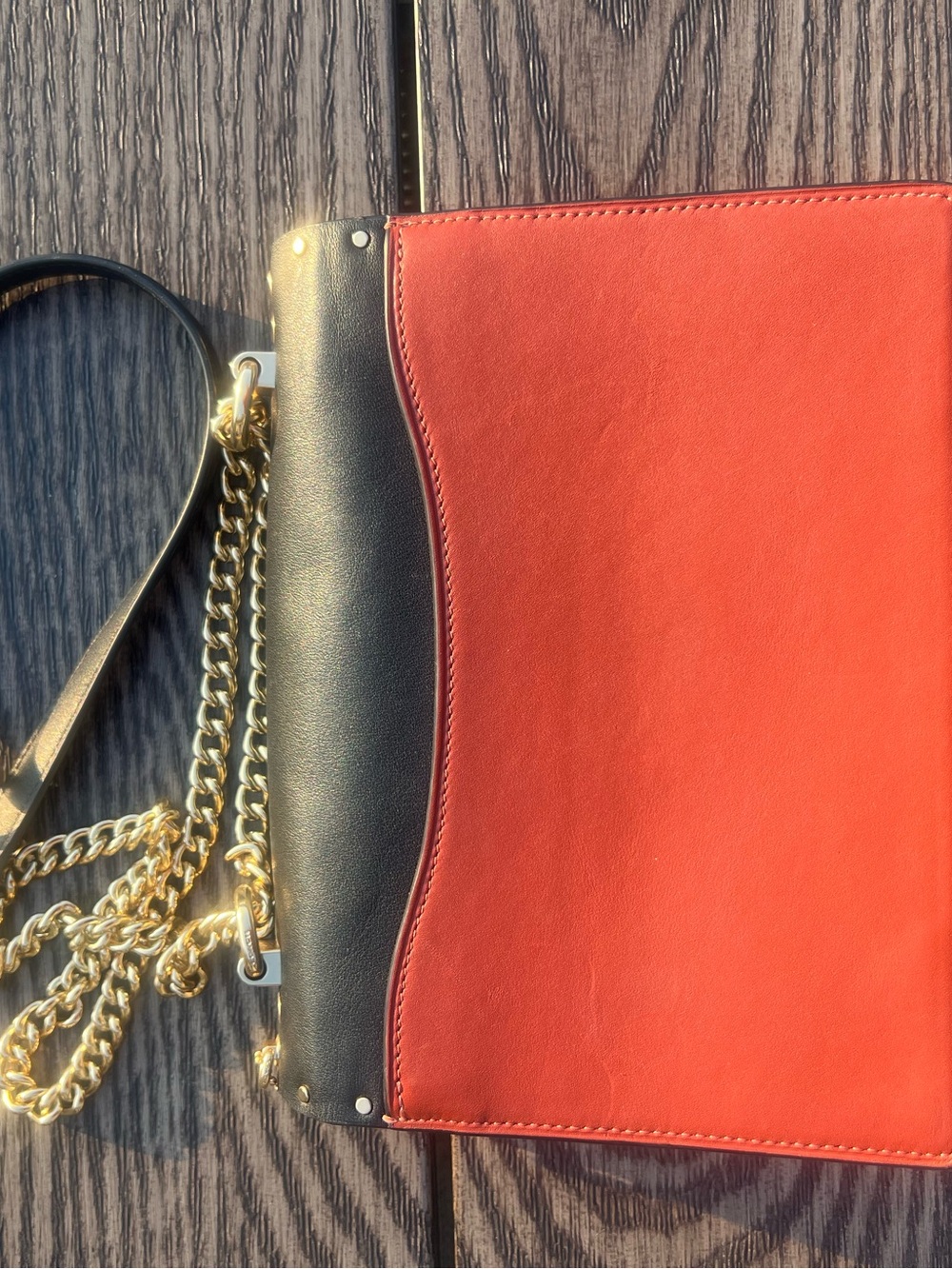 COACH KLARE CROSSBODY IN SIGNATURE SNAKE EMBOSSED WITH RIVETS 90400 - Picture 11 of 14